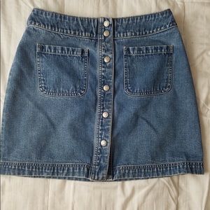 Gap Denim Mini Skirt